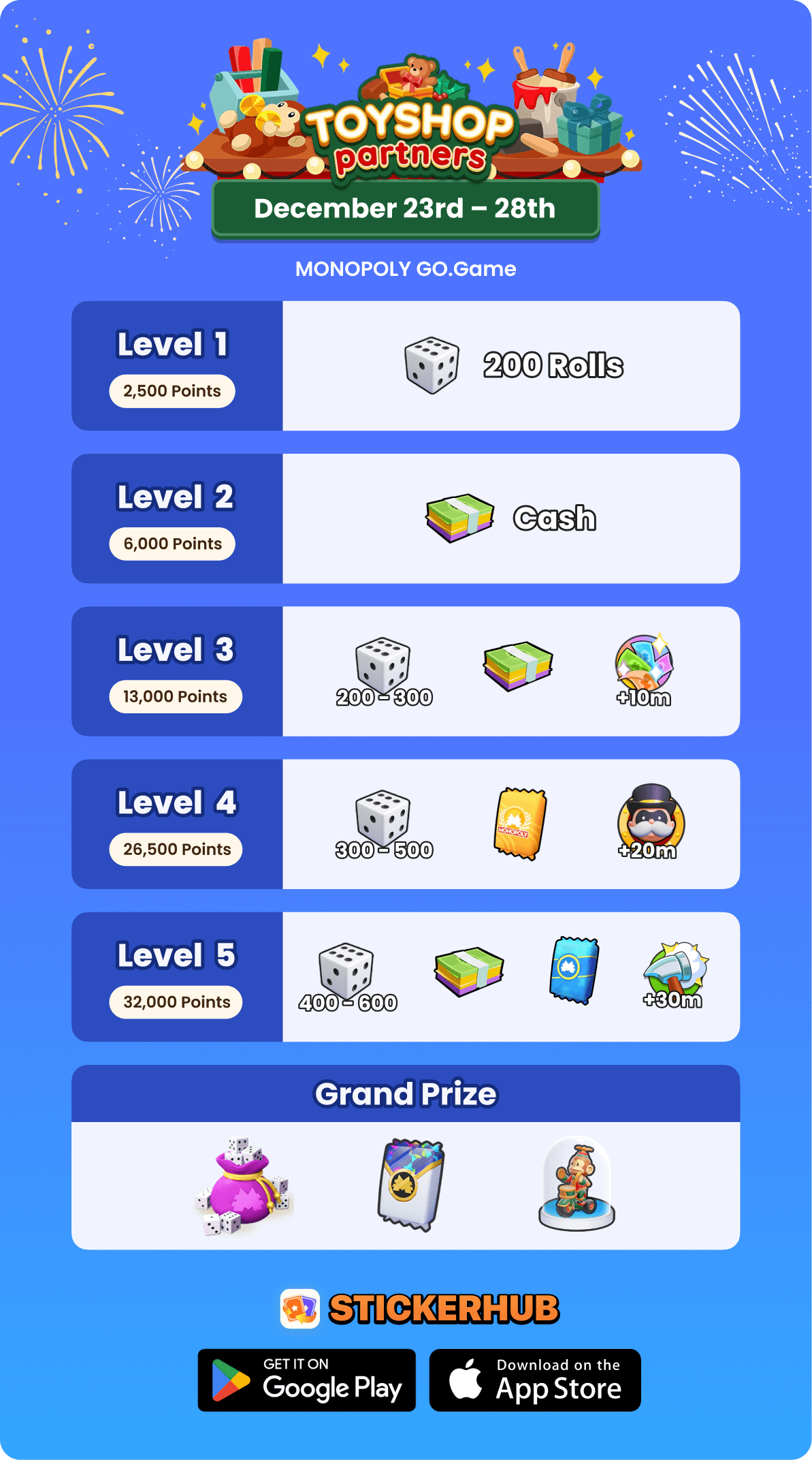 Previous Monopoly Go Partner Event Rewards Previous Monopoly Go Partner Event Rewards