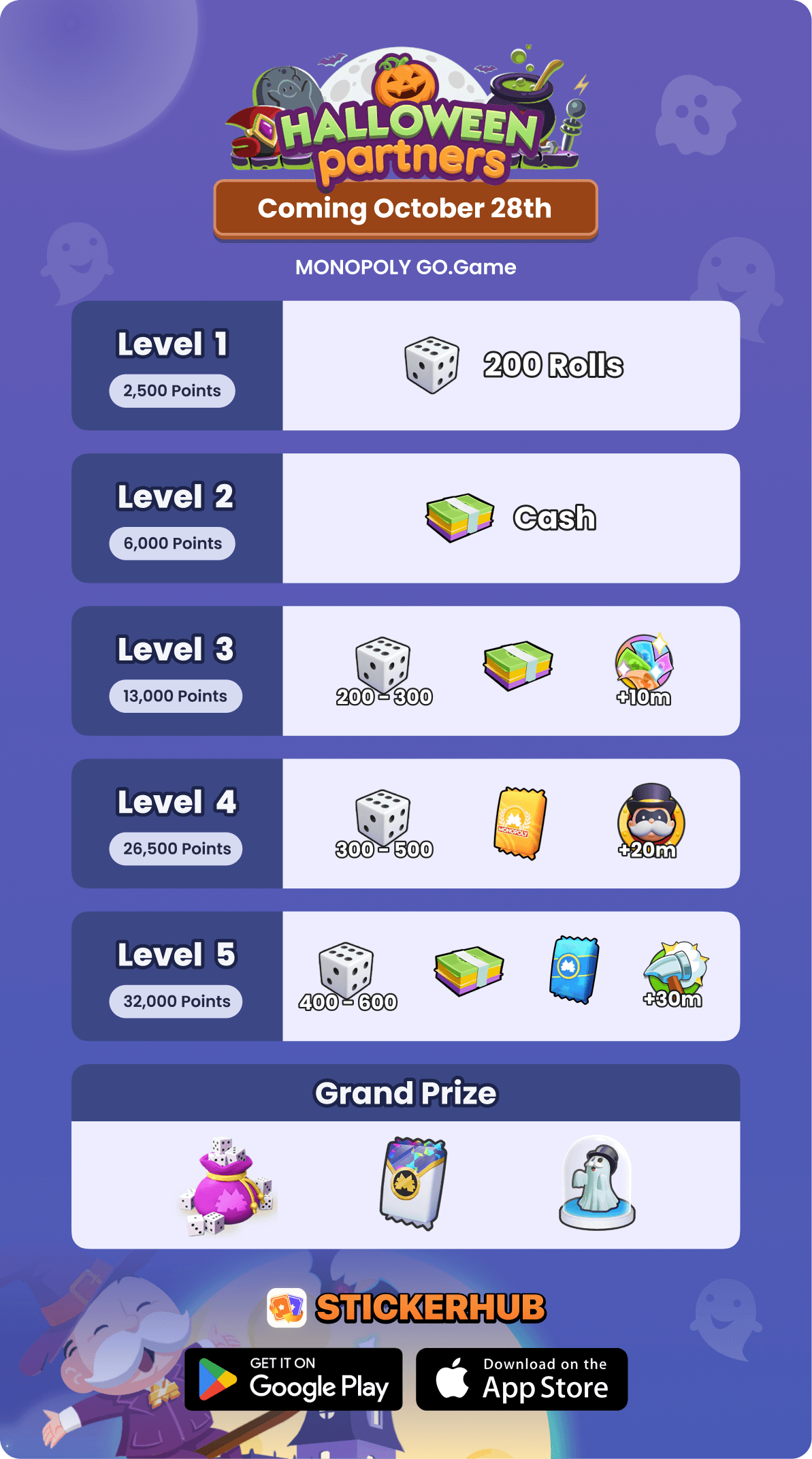 Adventure Club Halloween Partners Event Rewards Adventure Club Halloween Partners rewards